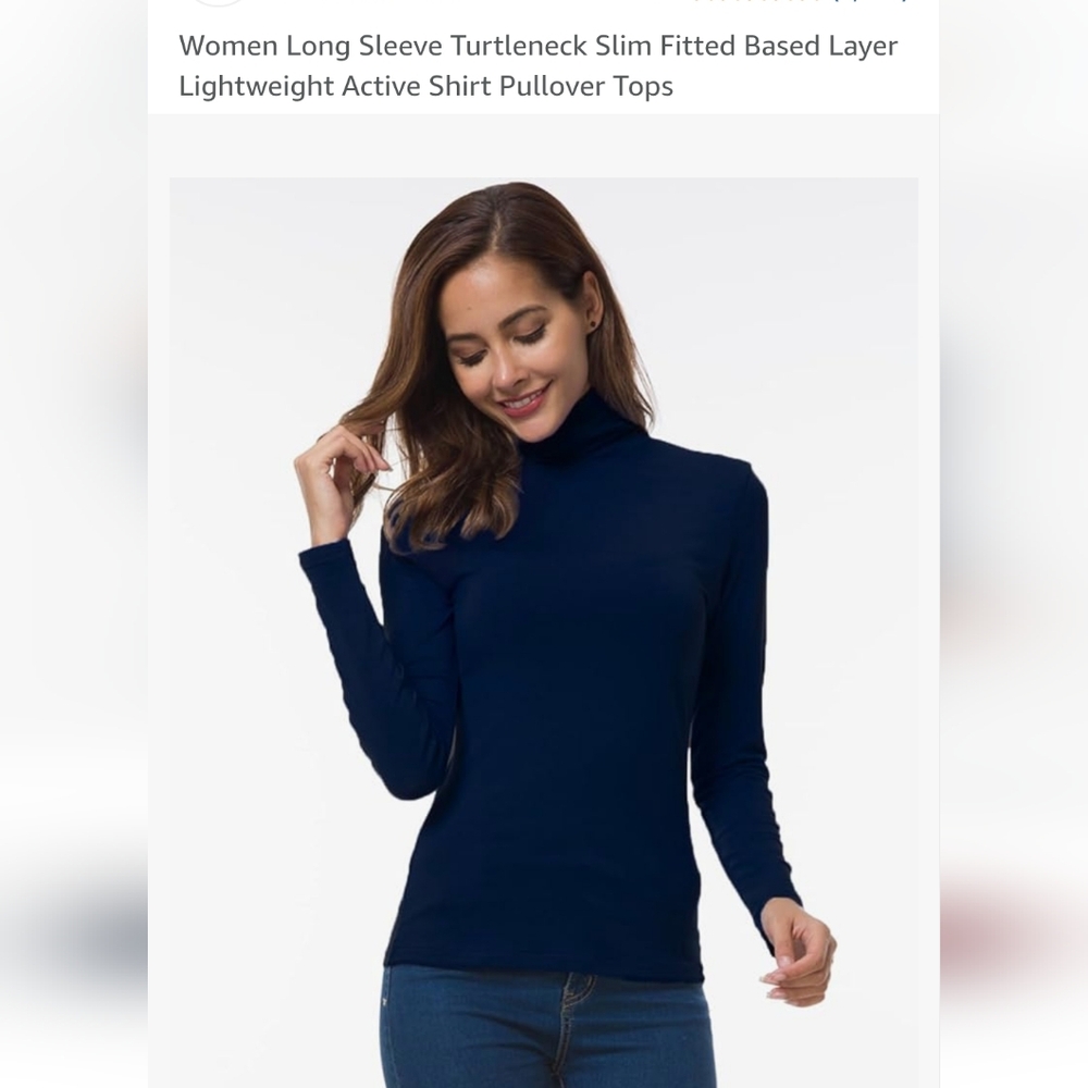 Benancy Lightweight Turtleneck Medium